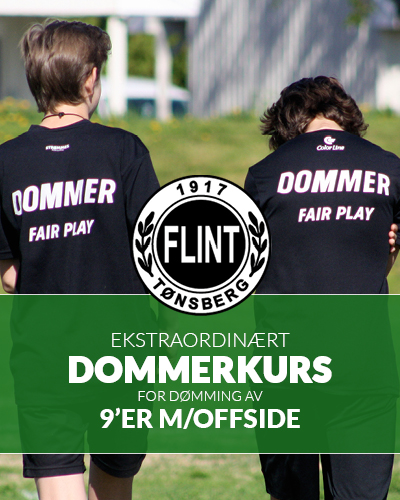 Flint søker flere klubbdommere som ønsker å dømme 9er med offside