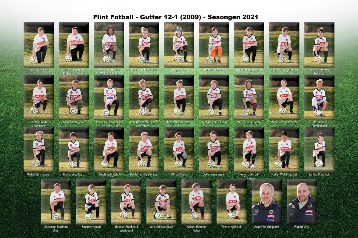 Flint Fotball - Gutter 12-1 (2009)