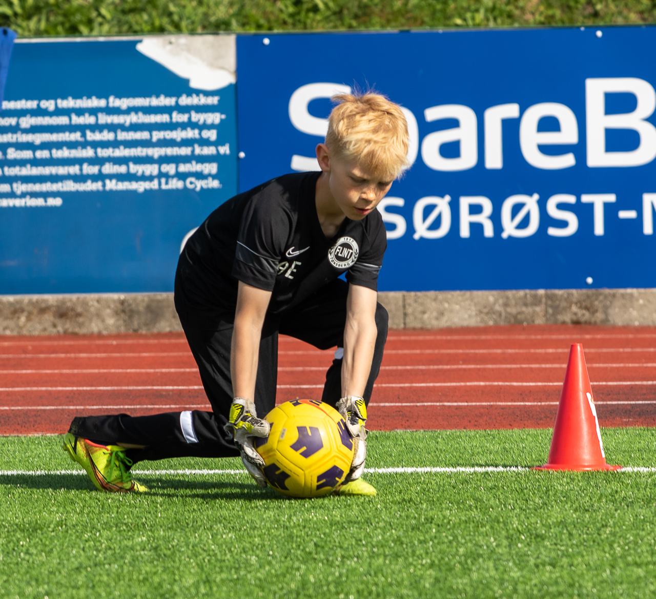 Keepertrening barnefotball