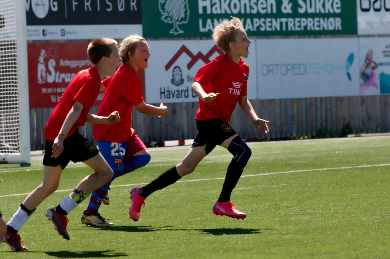 Tine Fotballskole 2022 dag 1-19