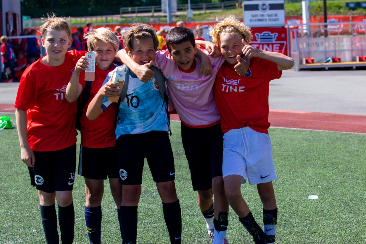 Tine Fotballskole 2022 dag 1-6