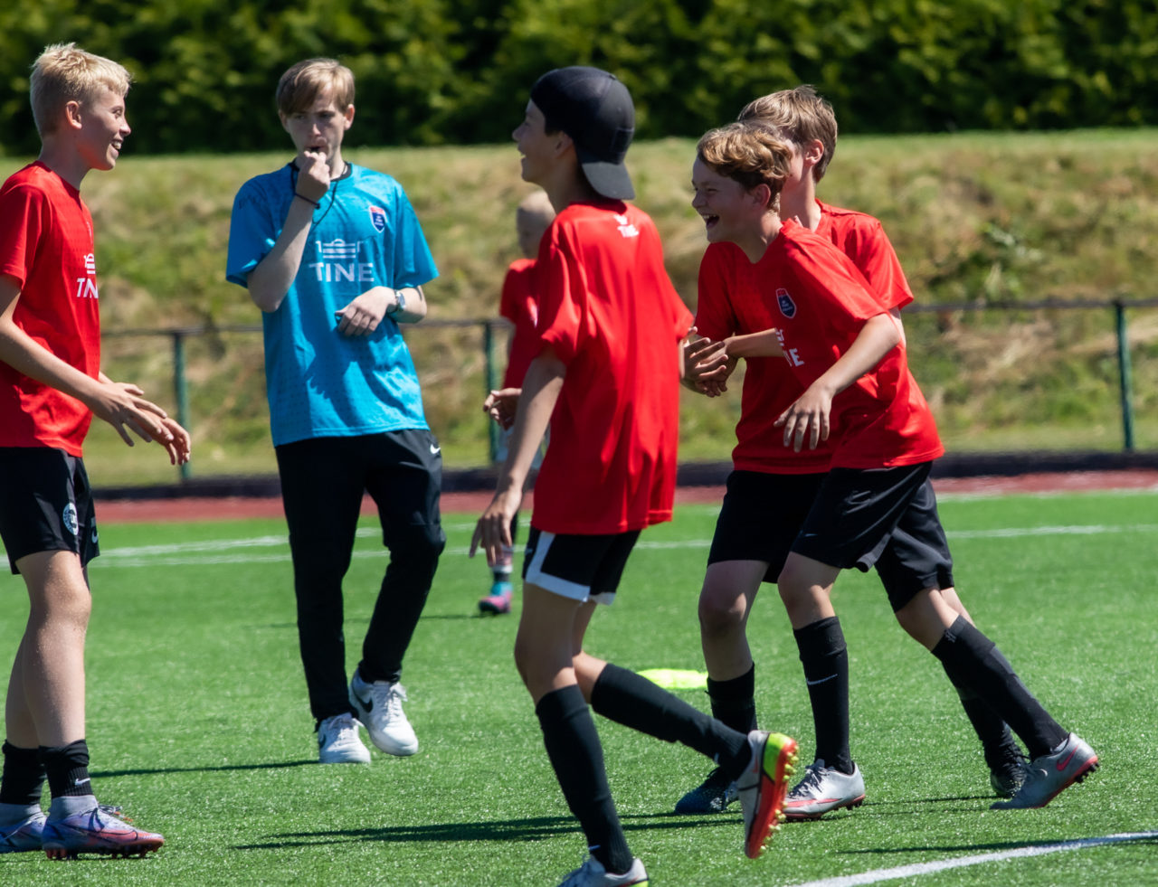 Tine Fotballskole 2022 dag 1-8