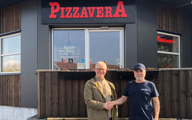 Pizzavera – ny klubbsponsor